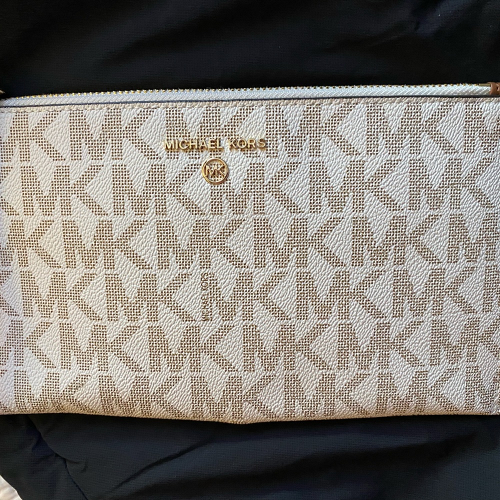 Michael Kors wrist bag.